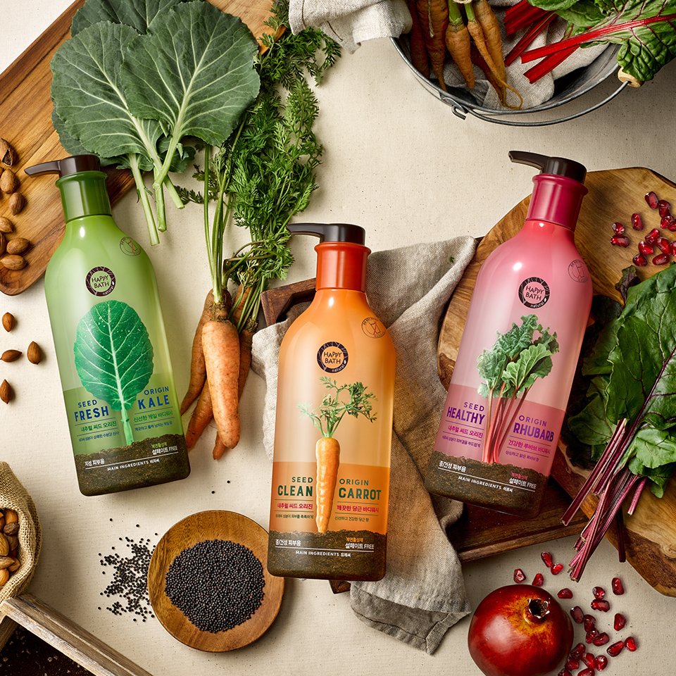 Happy Bath Seed Origin Body Wash 해피바스 씨드 오리진 바디워시 image1-10