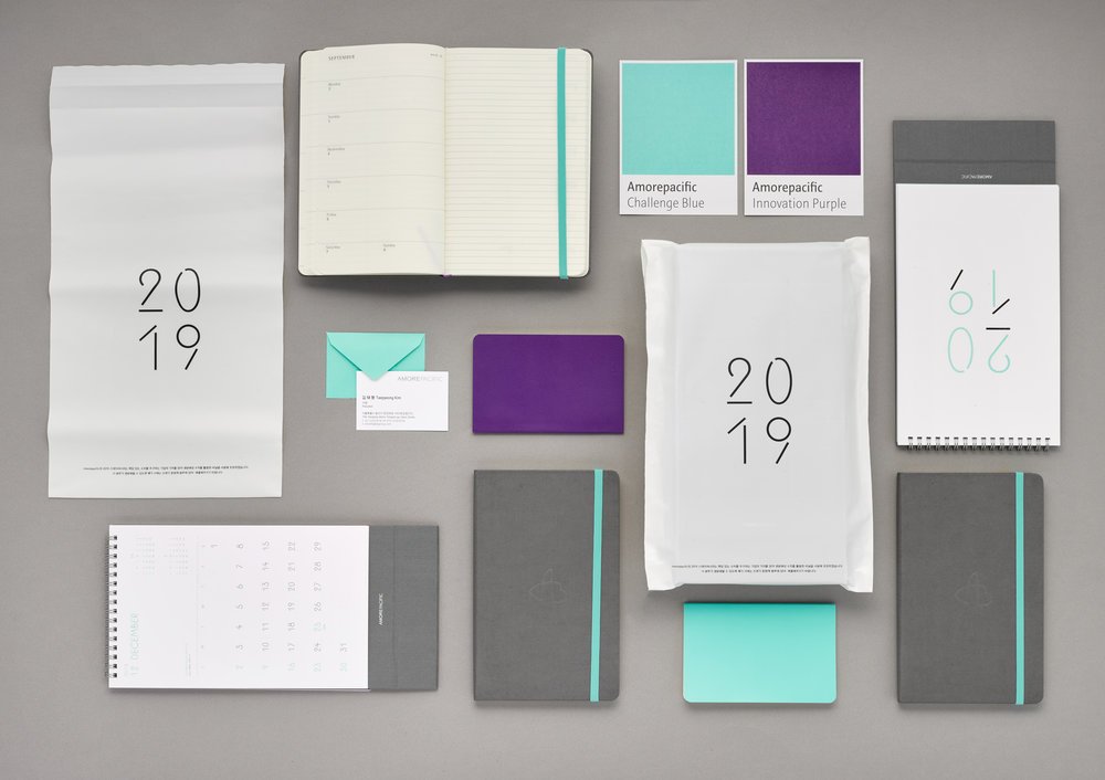 Amorepacific 2019 Stationary 아모레퍼시픽 2019 다이어리 & 캘린더 201737254copy