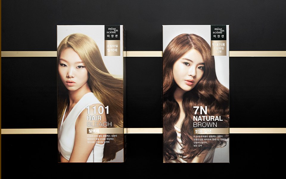 mise en scène Hair Color Bar 미쟝센 헤어 컬러바 image7-12