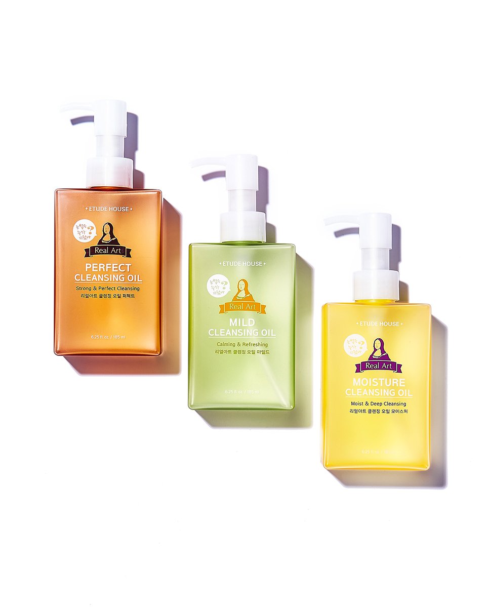 Etude house Real Art Cleansing Oil 에뛰드 리얼아트 클렌징 오일 image1-32