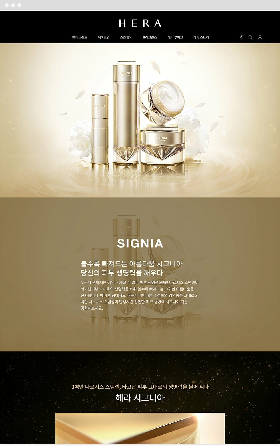 HERA Brand Site Renewal 헤라 브랜드 웹사이트 리뉴얼 image7-13