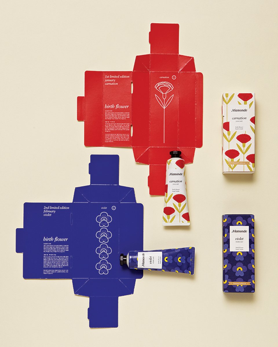 Mamonde Hand Cream & Lotus Micro Line 마몽드 핸드 크림 & 연꽃 클렌징 라인 mamondehandcreama