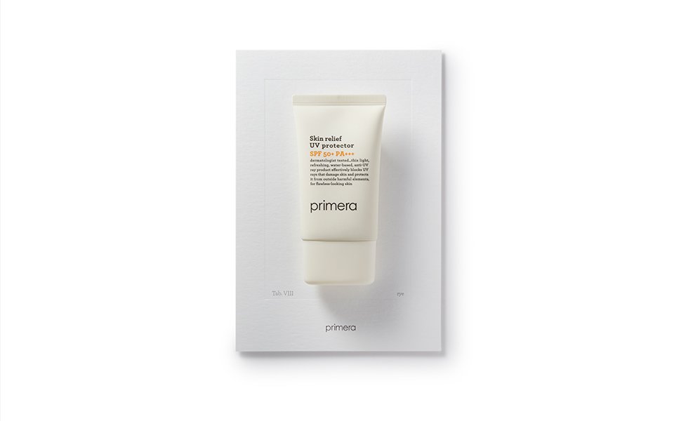 Primera Watery Oil free gel cream / Skin relief UV protector 프리메라 워터리 오일프리 젤 크림 / 스킨릴리프 UV 프로텍터 PRIMERA_UVprotector_02_1