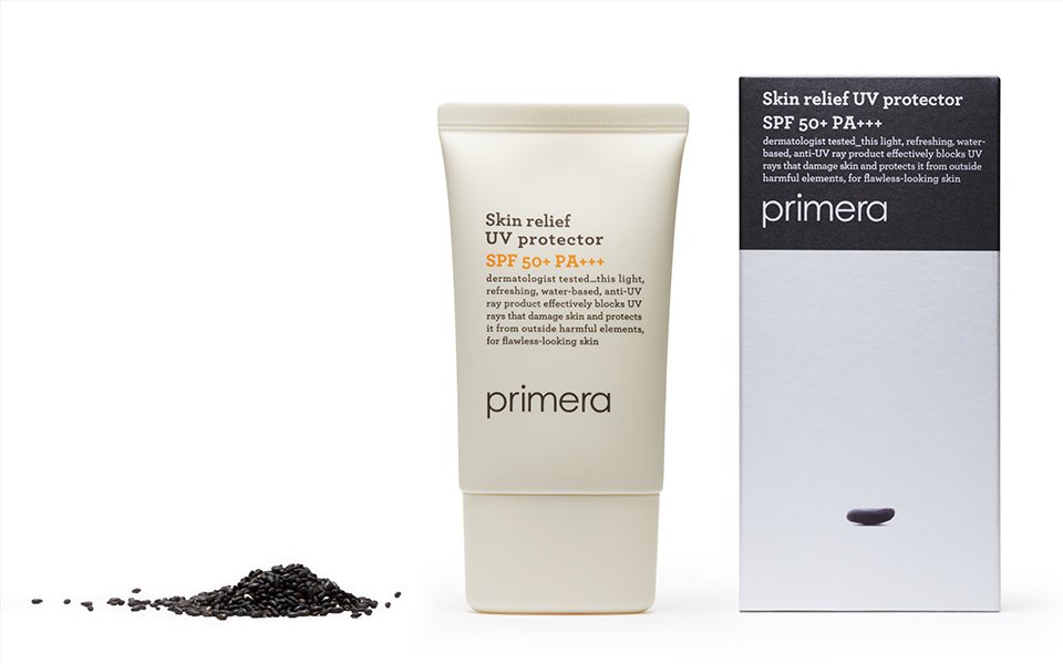 Primera Watery Oil free gel cream / Skin relief UV protector 프리메라 워터리 오일프리 젤 크림 / 스킨릴리프 UV 프로텍터 PRIMERA_Oilfreegelcream_01