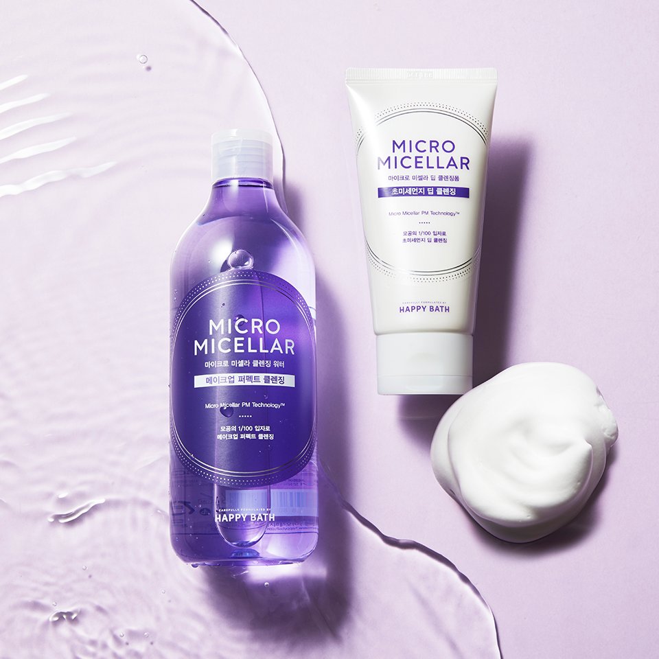 Happy Bath Micro Micellar Cleansing Line 해피바스 마이크로 미셀라 클렌징 라인 3.0_Happybath_body1