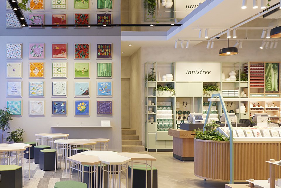 Innifree Flagship, Gangnam 이니스프리 강남플래그쉽 매장 Landing_Content6