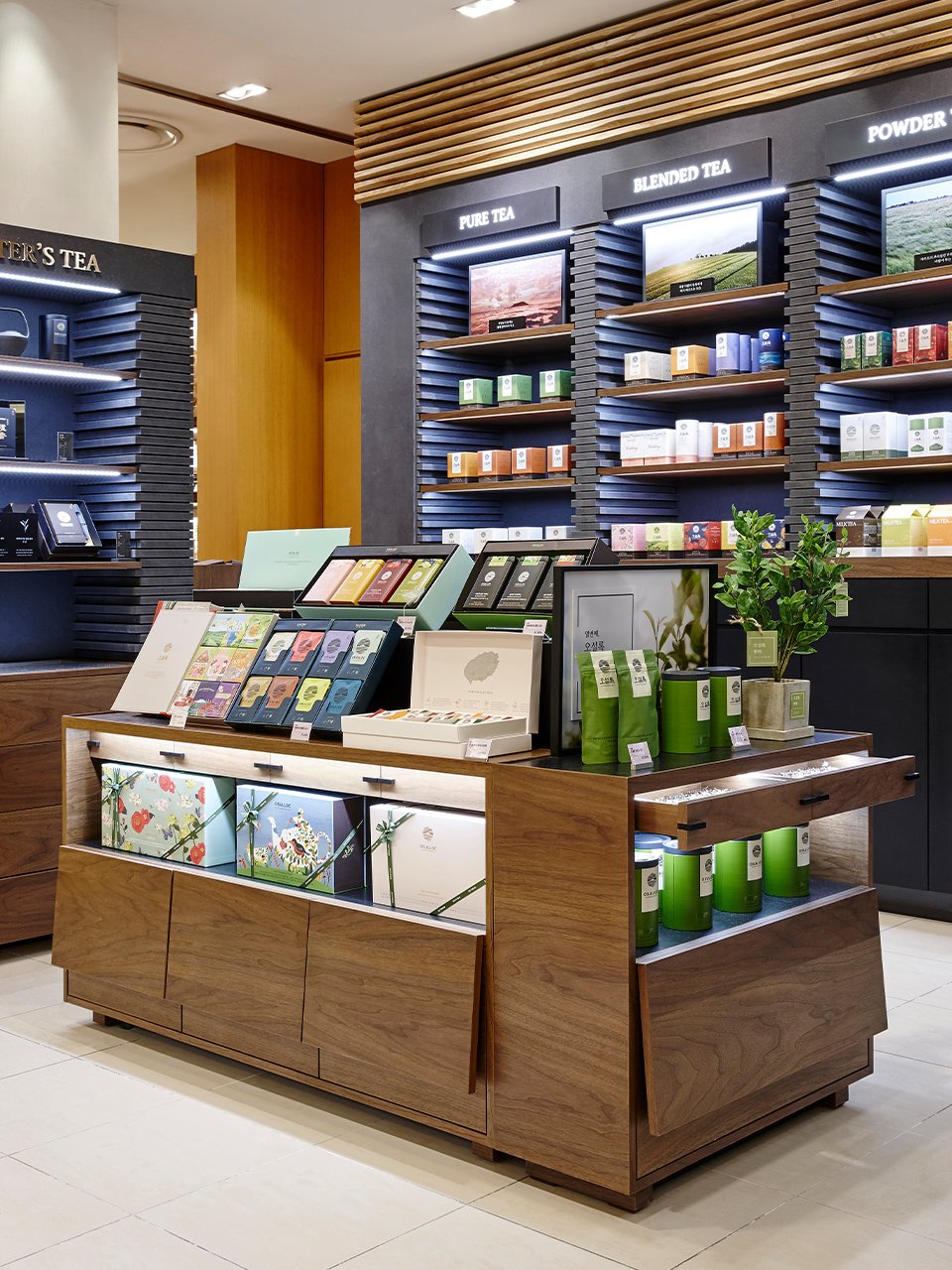 Osulloc Tea Shop Renewal 오설록 Tea Shop 리뉴얼 OSULLOC_Vertical_2