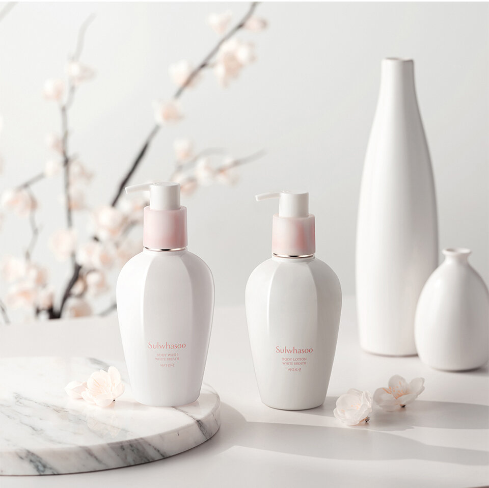 Sulwhasoo: White Breath Body Wash & Lotion 설화수 백은향 바디워시 & 로션 Landing_Content2-1-1