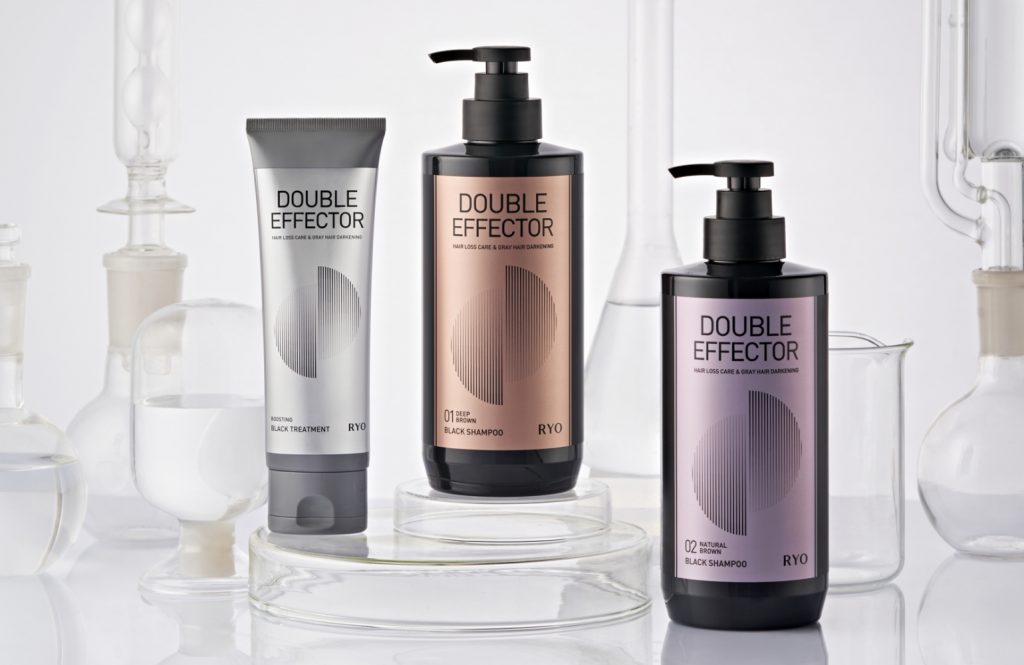 RYO Double Effector Gray hair cover Black Shampoo's work list thumbnail