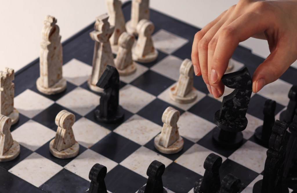 Project Gongjakso-Tools for Fun (Recycled plastic Chess, Jenga, Bookend)'s work list thumbnail