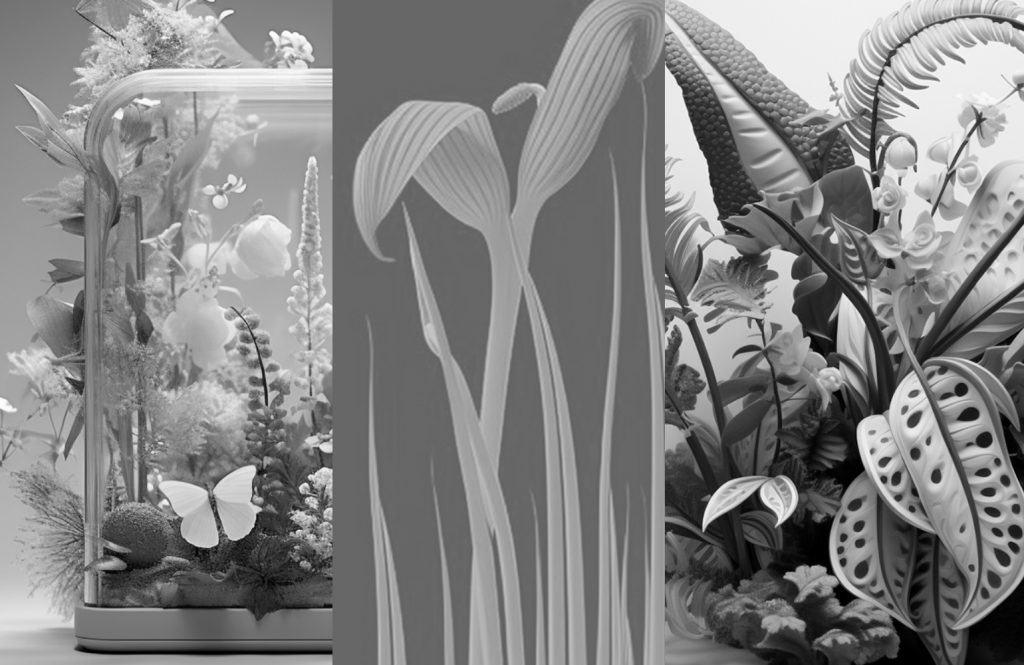 PUZZLE WOOD 'Dreamy Plants' AI Exhibition's work list thumbnail