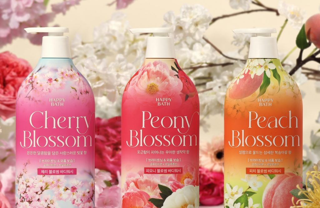 The new body wash with a Floral Fragrance as if flowers are blooming all around<br/> | HAPPYBATH Blossom Bodywash's work list thumbnail