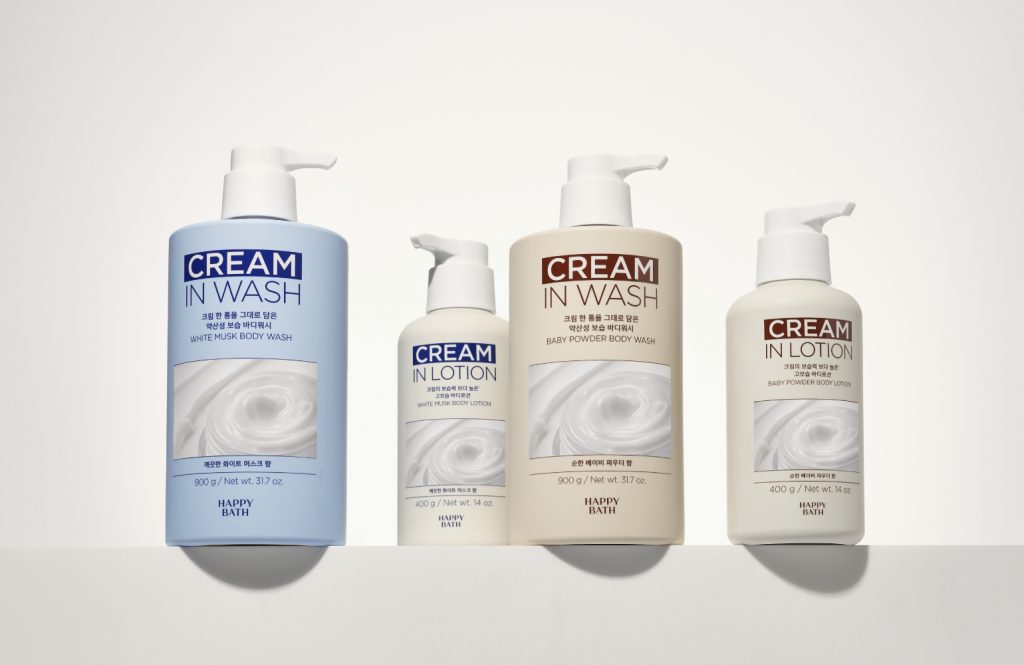 HAPPYBATH CREAM IN body wash & body lotion's work list thumbnail