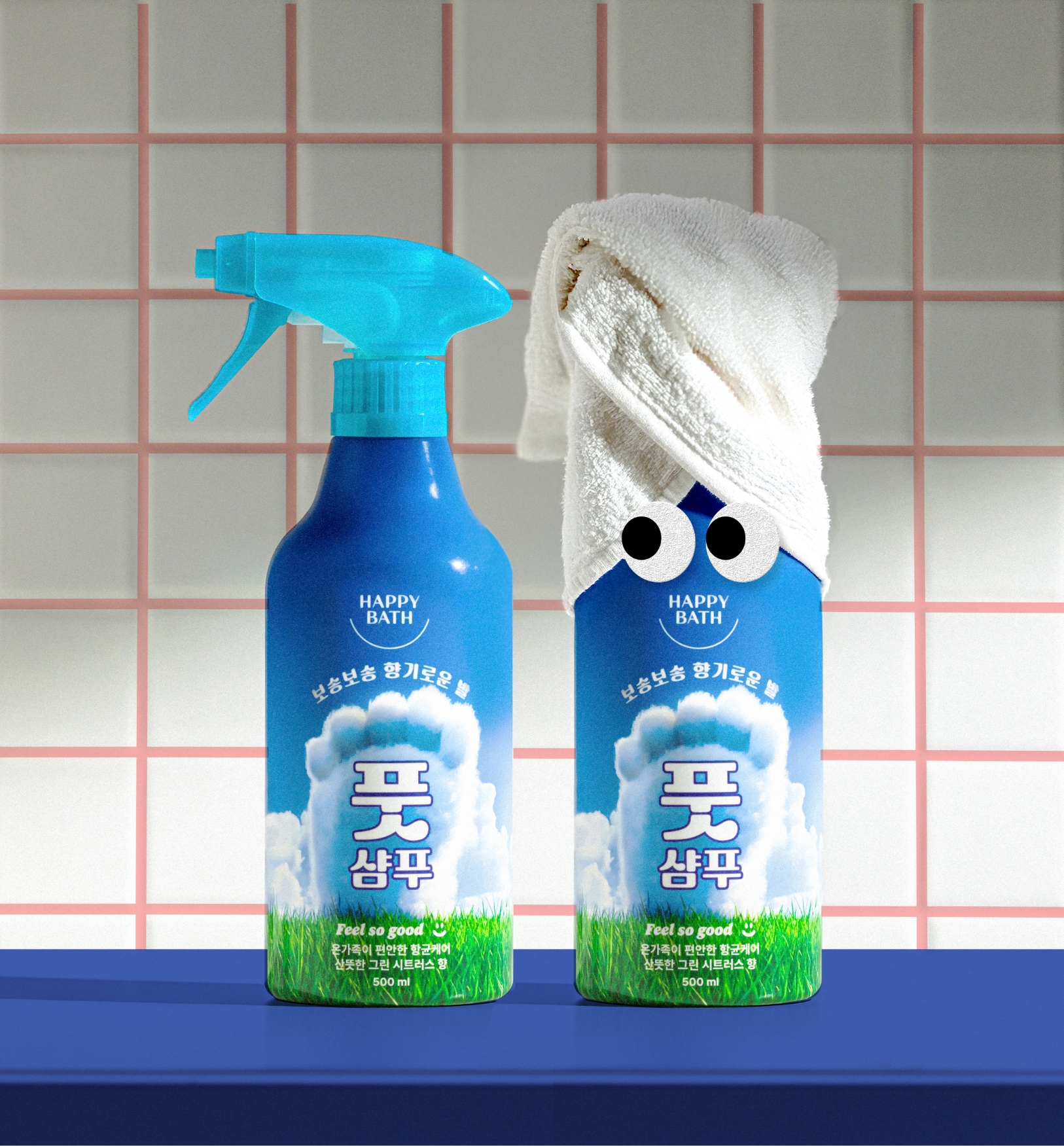 HAPPY BATH_DEO FOOT SHAMPOO 해피바스 보송보송 향기로운 발 풋샴푸 25_18_03