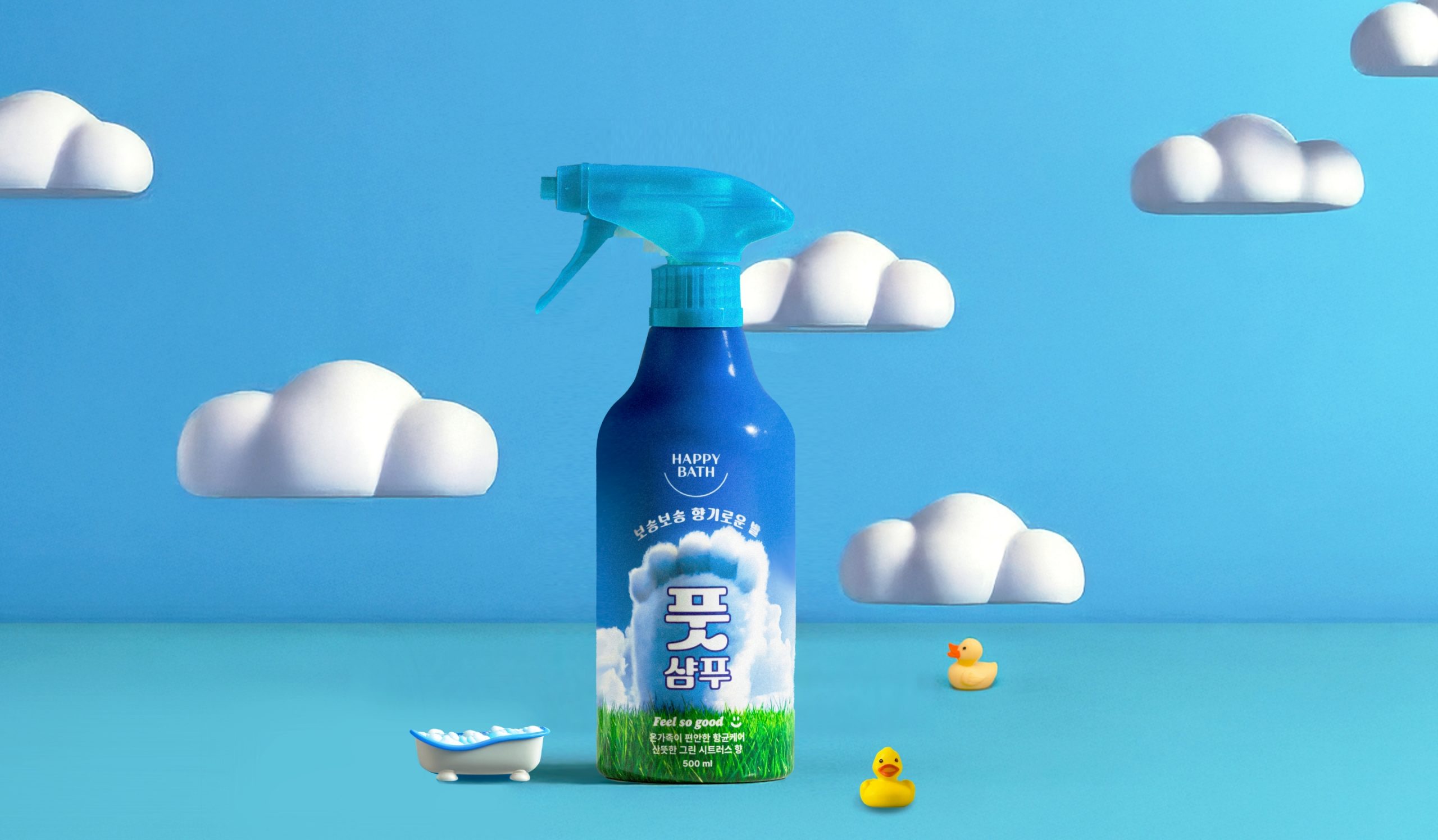 HAPPY BATH_DEO FOOT SHAMPOO 해피바스 보송보송 향기로운 발 풋샴푸 25_18_06
