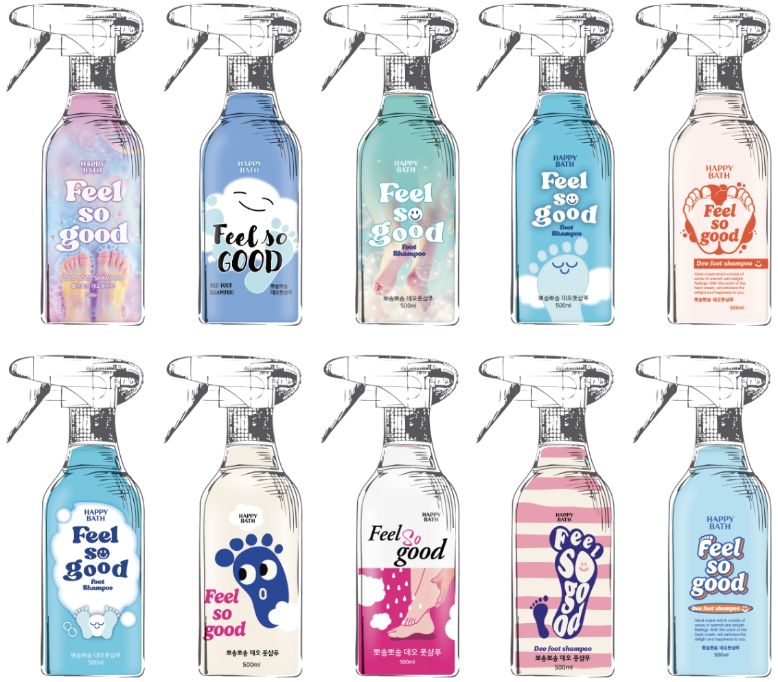 HAPPY BATH_DEO FOOT SHAMPOO 해피바스 보송보송 향기로운 발 풋샴푸 mob_25_18_00
