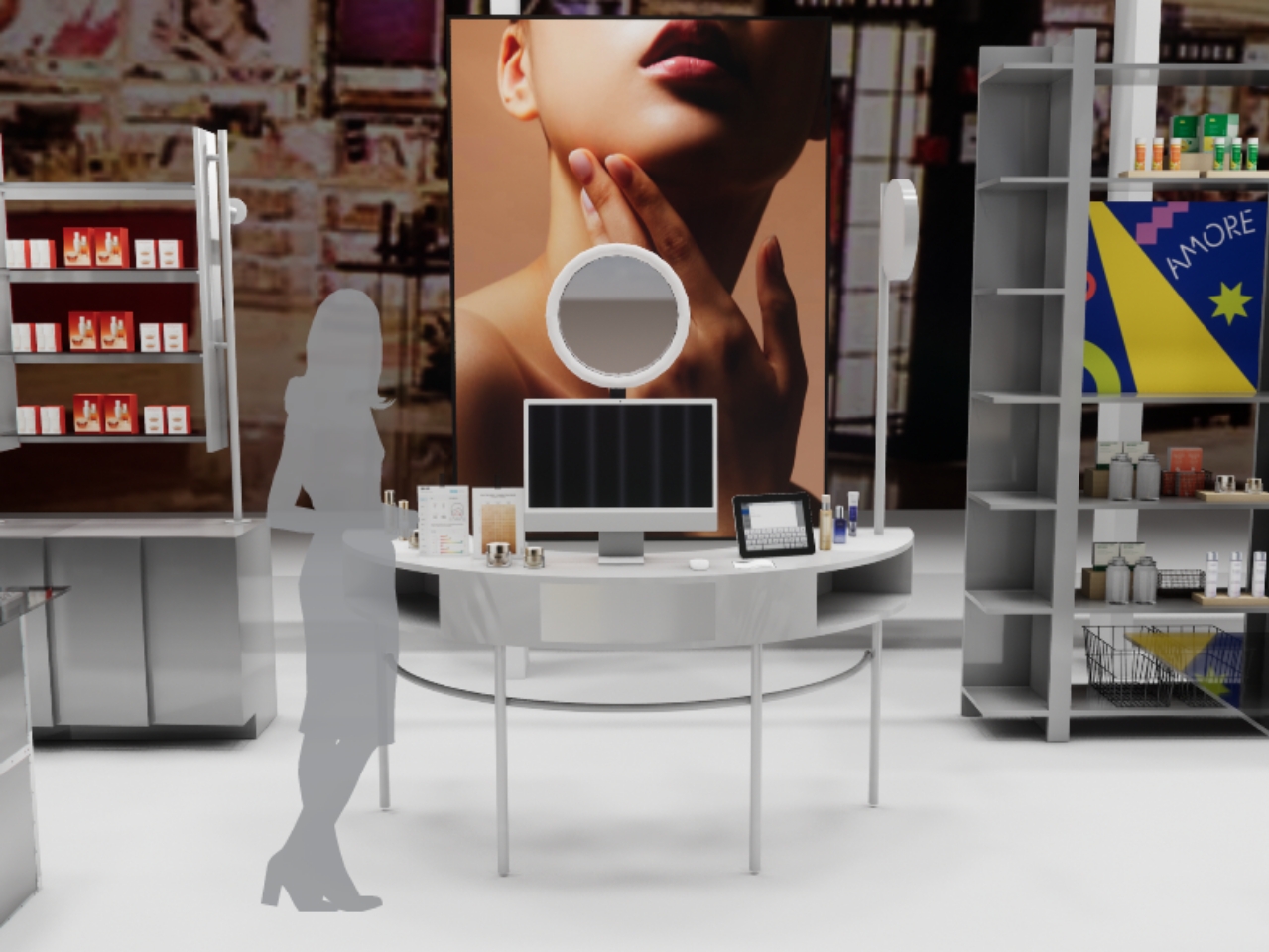 AMOREPACIFIC TRAVEL EXCLUSIVE POP-UP STORE DESIGN 아모레퍼시픽 트레블 익스클루시브 팝업스토어 디자인 25_03_05