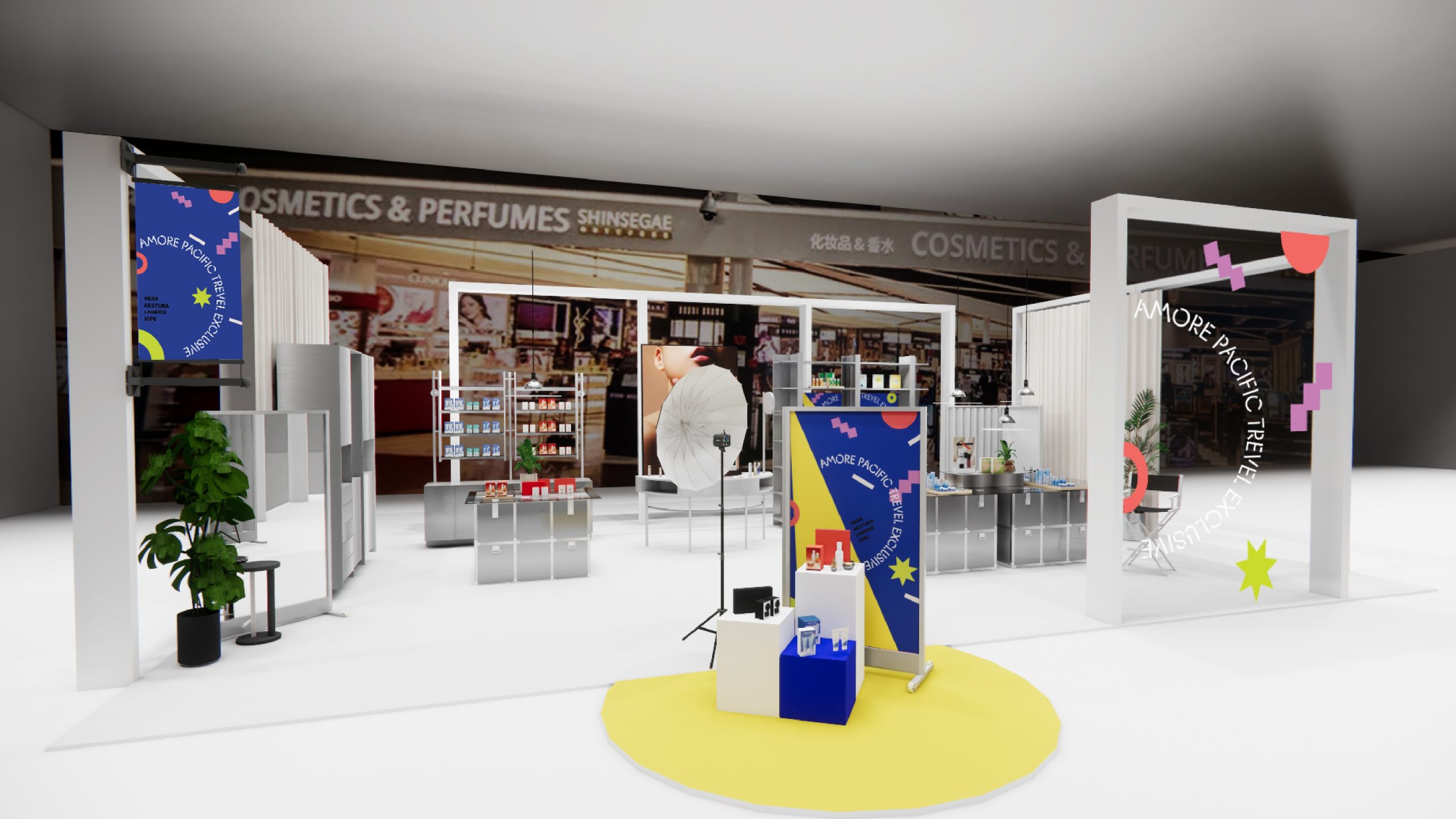Top index image for AMOREPACIFIC TRAVEL EXCLUSIVE POP-UP STORE DESIGN