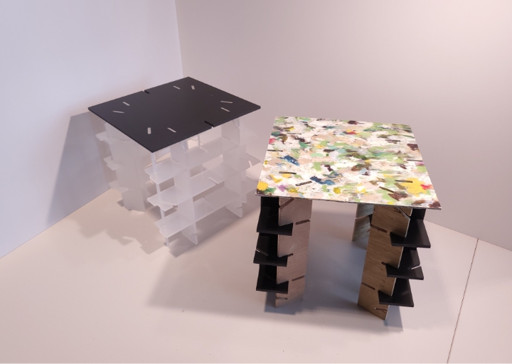 Modular Furniture Design: Tool-Free & Swappable Assembly 조립&치환형 조립 가구 모듈 개발 25_09_13_da9_06