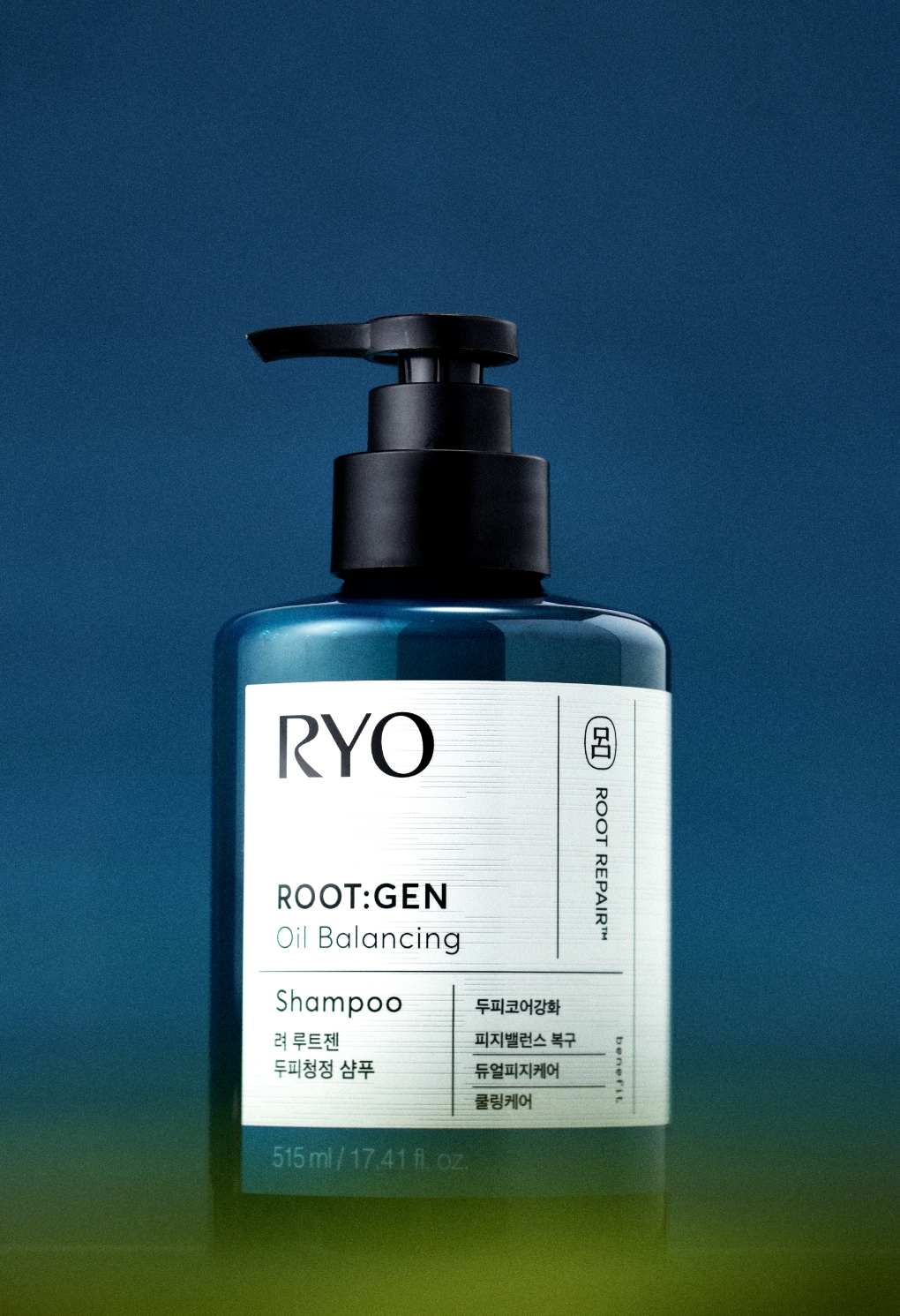 RYO ROOT:GEN scalp core reinforcement line 려 루트젠 두피코어강화 라인 제품 & 패키지 디자인 25_37_01_sld_00