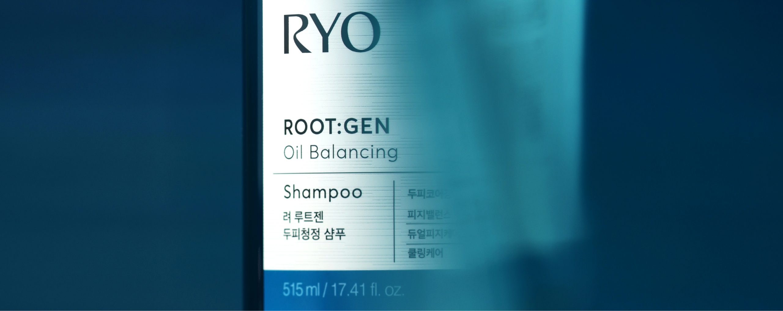 RYO ROOT:GEN scalp core reinforcement line 려 루트젠 두피코어강화 라인 제품 & 패키지 디자인 scaled