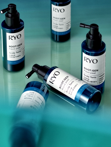 RYO ROOT:GEN scalp core reinforcement line 려 루트젠 두피코어강화 라인 제품 & 패키지 디자인 mob_25_37_06