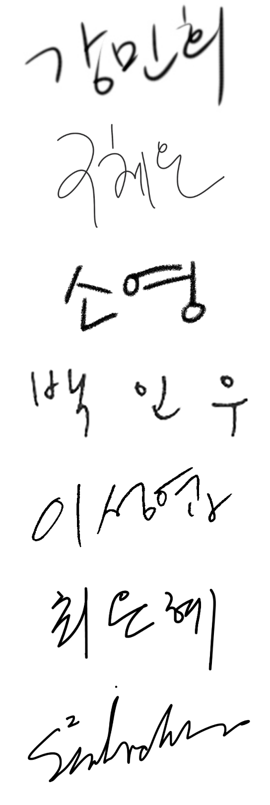 Mise-en-Scène New BI - Wordmark & Symbol System 미쟝센 New BI - 워드마크 & 심볼 시스템 25_44_sign_set