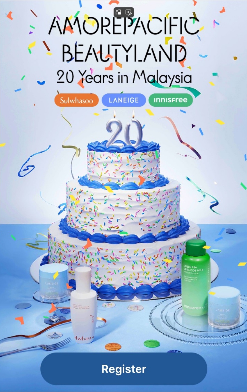 AMOREPACIFIC Beauty Land : 20 Years in Malayisa 아모레퍼시픽 20주년 기념 팝업 행사 25_59_08_da3_00