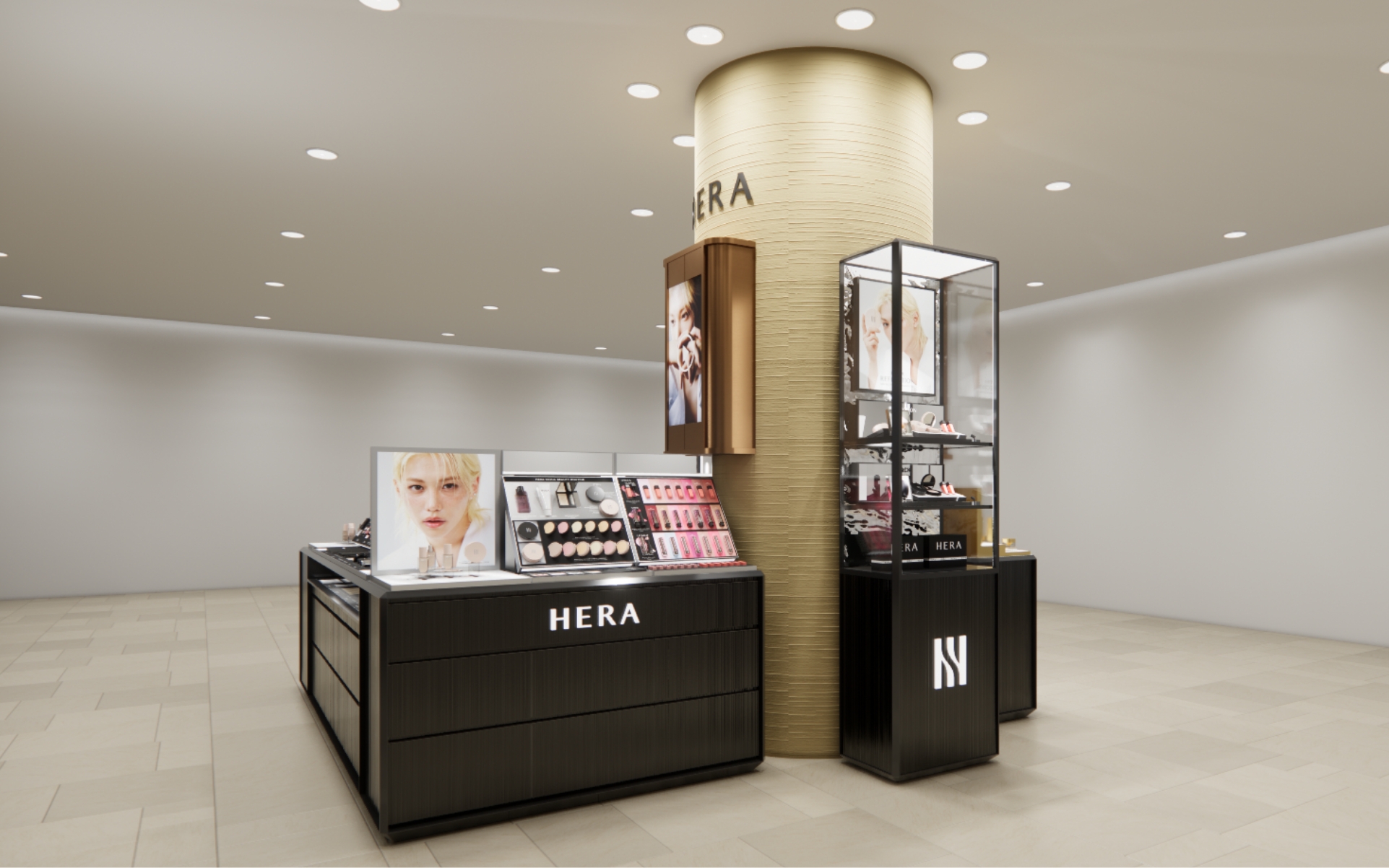 HERA Opens at Tokyo Mitsukoshi Ginza Department Store 헤라 긴자 미츠코시 백화점 오픈 25_61_01