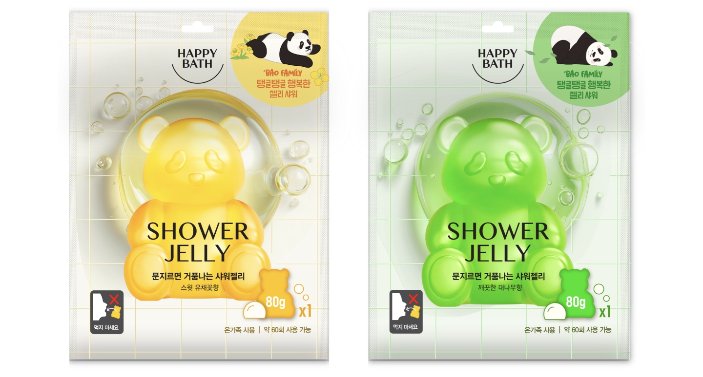 Happybath x Bao Family Collaboration & Shower Jelly 해피바스 바오 패밀리 콜라보와 샤워젤리 25_69_07