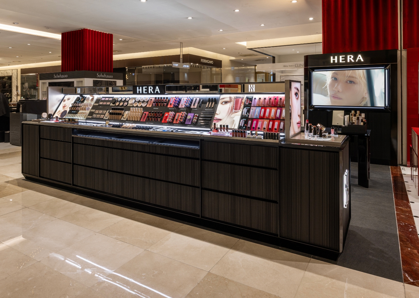 HERA Store Design Renewal : Lotte Dept. Store Jamsil 헤라 공간 디자인 리뉴얼 : 롯데백화점 잠실점 25_70_02_col_00