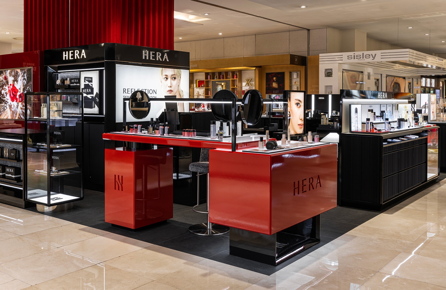 HERA Store Design Renewal : Lotte Dept. Store Jamsil's work list thumbnail