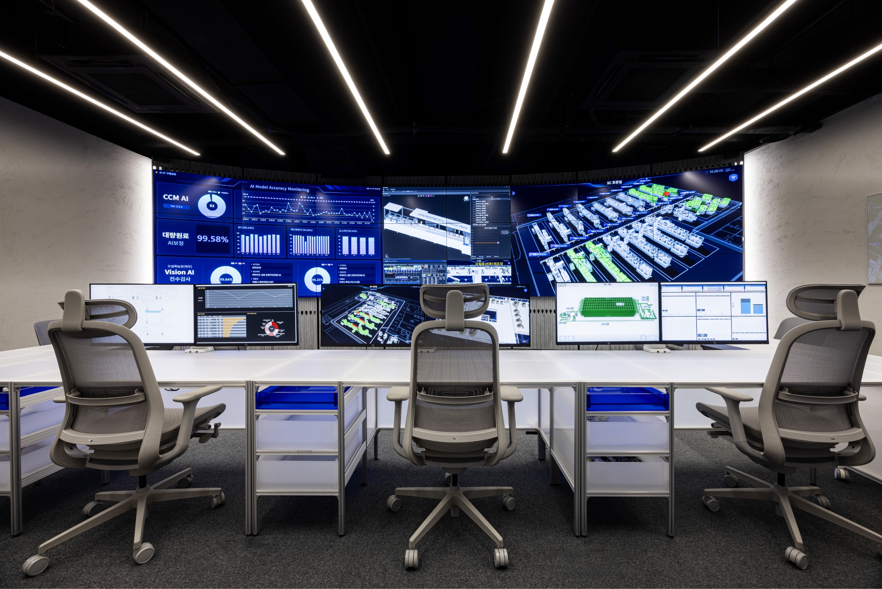 AMORE FACTORY Intelligence Control Center 아모레팩토리 인텔리전스 컨트롤 센터 25_71_08