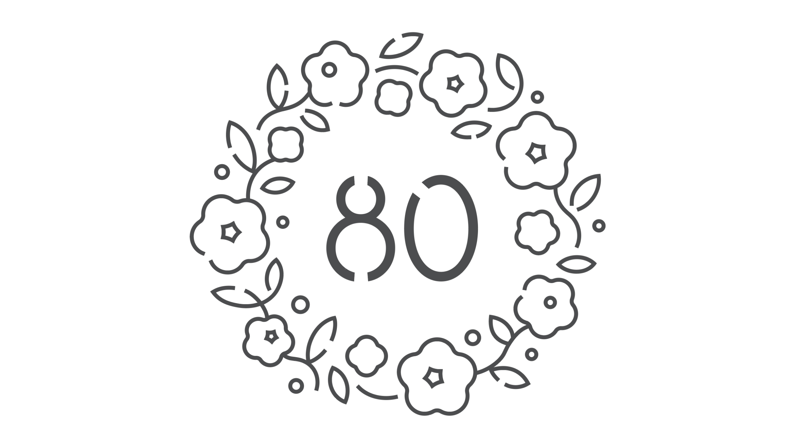 Amorepacific’s 80th Anniversary Emblem
