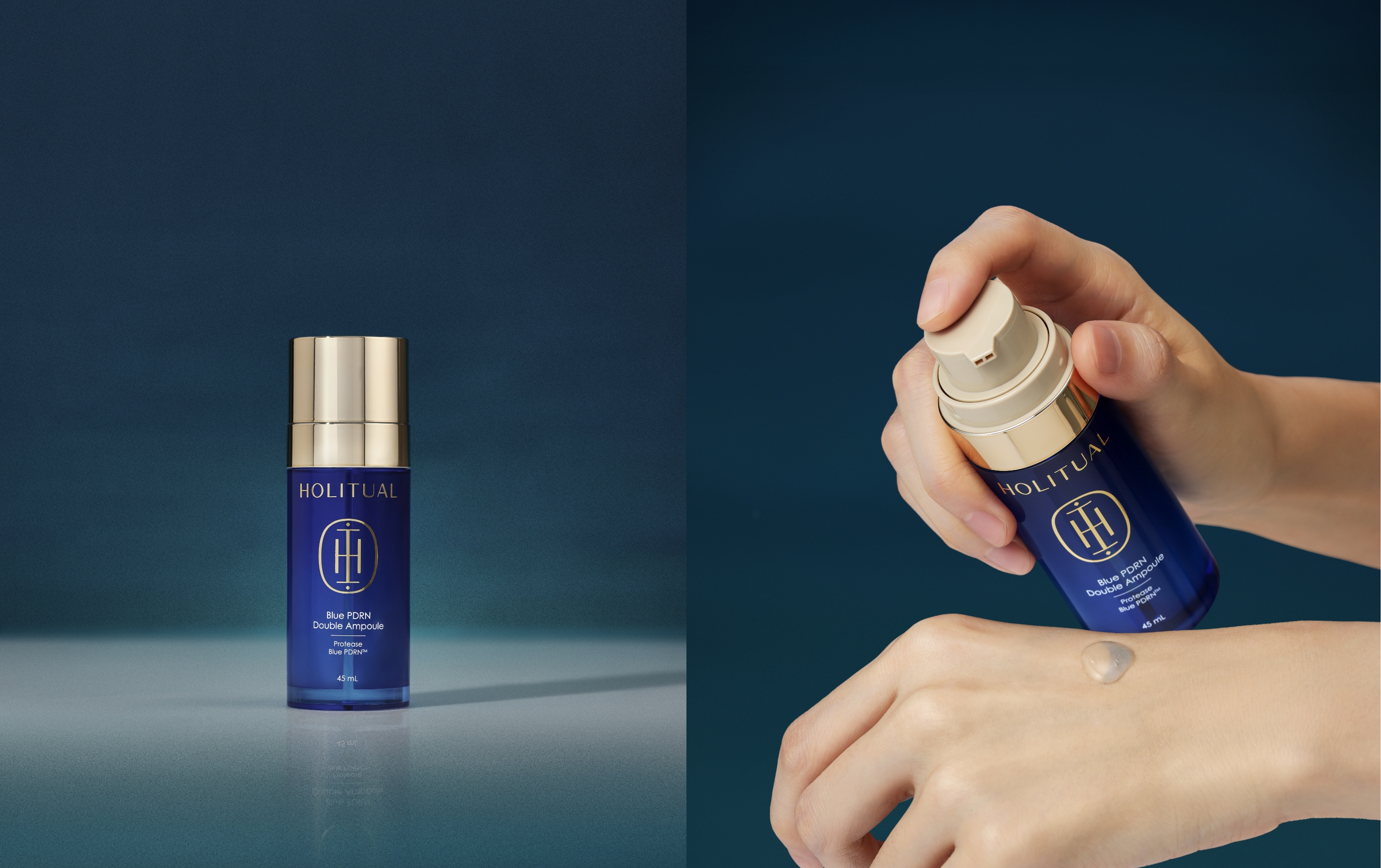 HOLITUAL BLUE PDRN DOUBLE AMPOULE 홀리추얼 블루피디알엔 더블 앰플 26_18_03