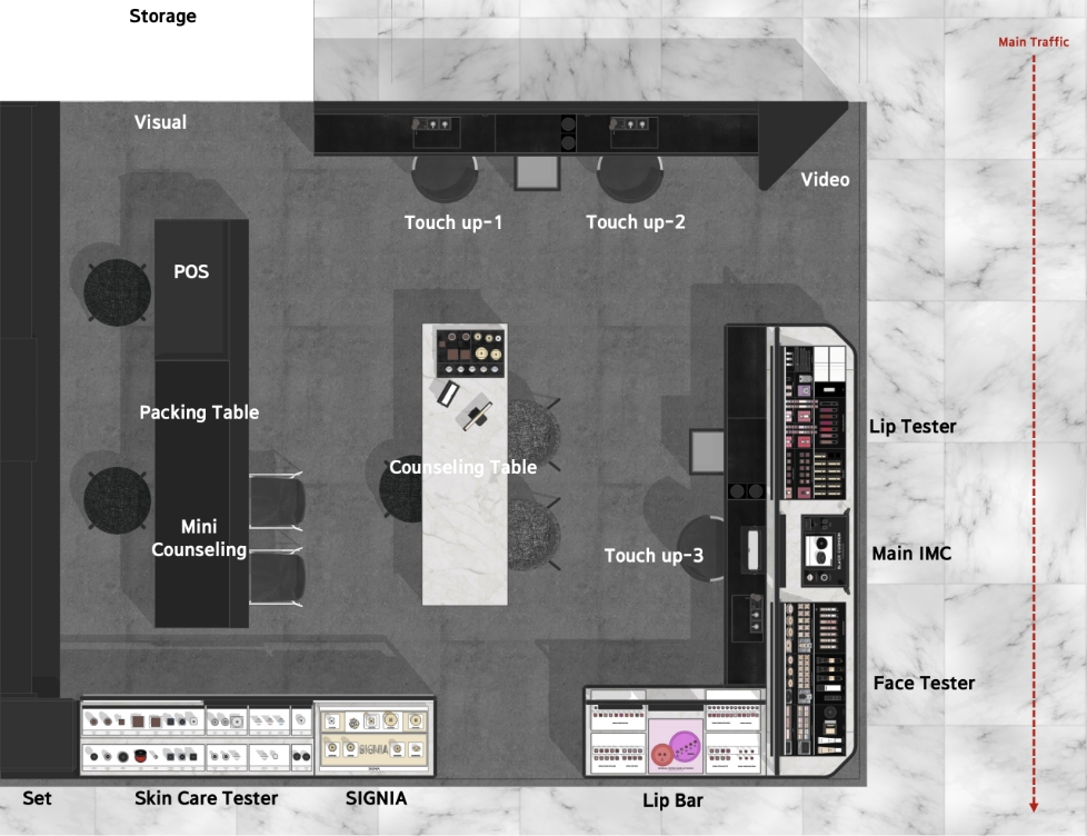 HERA Opens at Shinsegae Department Store Gangnam 헤라 신세계 백화점 강남점 오픈 26_32_01