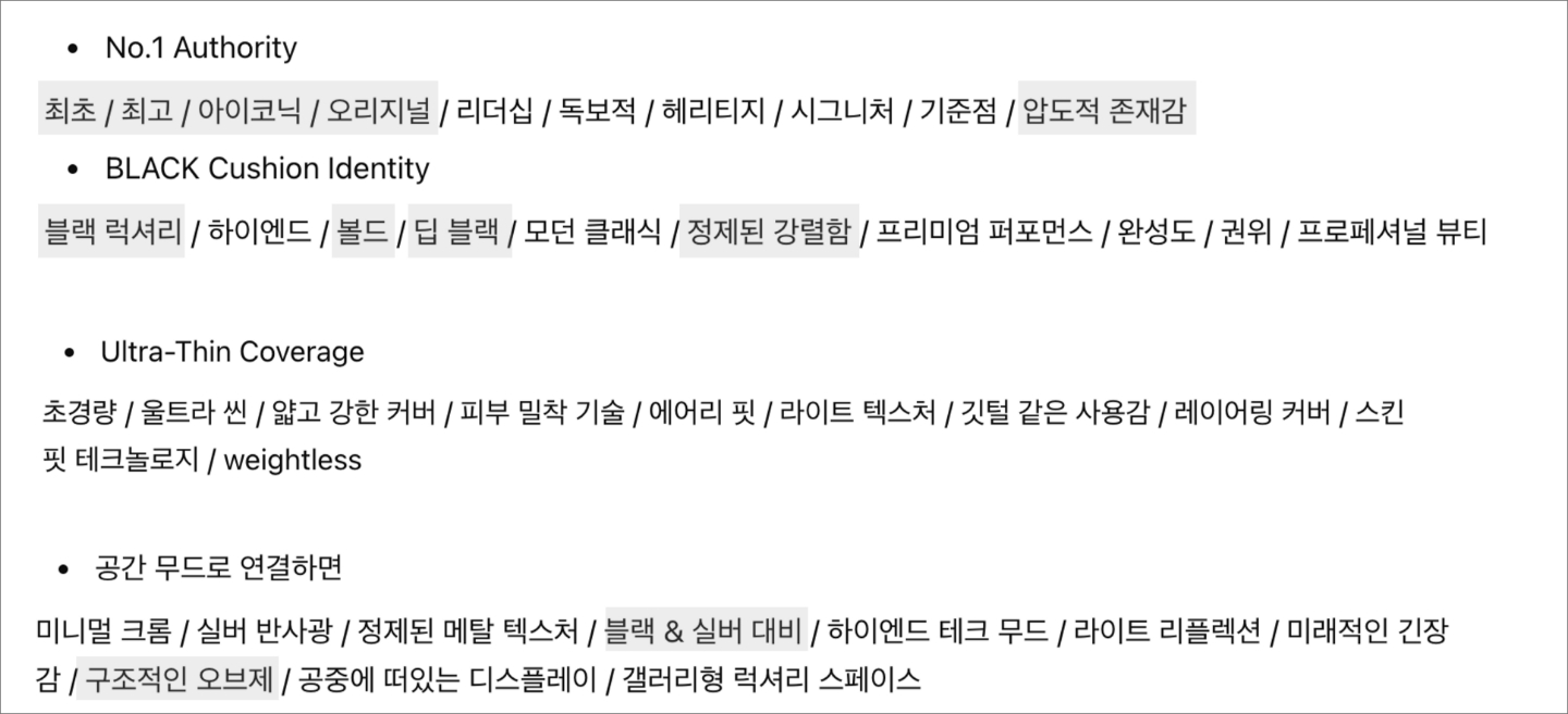 HERA BLACK CUSHION Global Campaign VMD & Operational Guideline 헤라 블랙쿠션 글로벌 캠페인 VMD & Operational Guideline